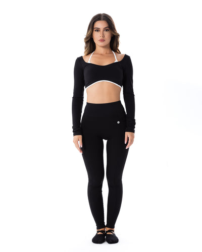 That Girl - Black Set - Leggings & Long Sleeve