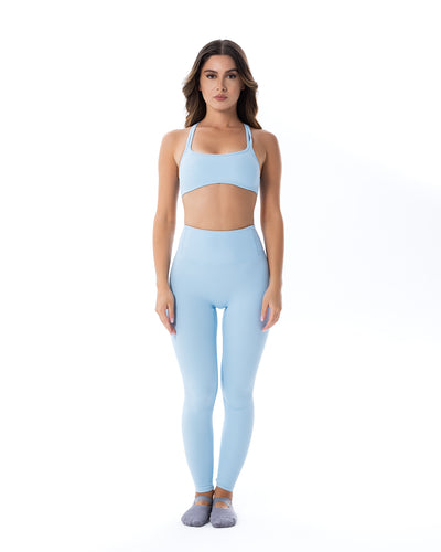 Essential - Blue Set - Leggings & Bras