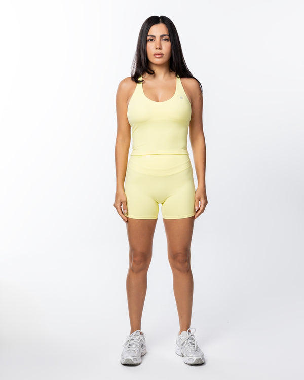 Loubna - Yellow Set - Short & Tank Top